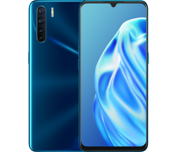 OPPO A91 8/128GB Dual SIM turkusowy - 557847 - zdjęcie 2